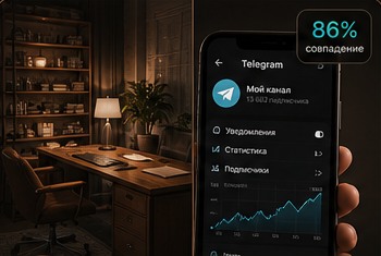 Кабинет на 2 часа в обмен на настройку Telegram-канала